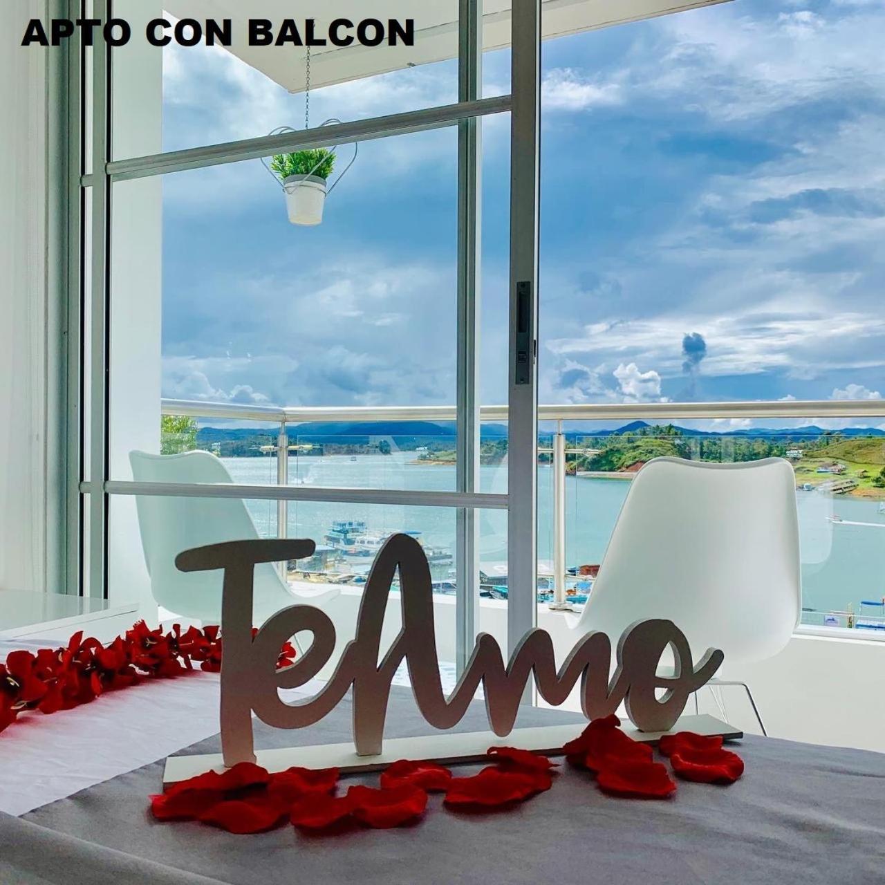 Apartamentos View, Calle Del Malecon Frente Al Lago Guatapé Esterno foto